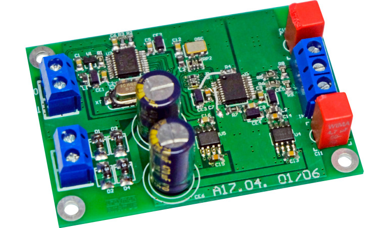 Przetwornik audio A/C z układem WM8782S