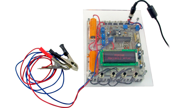 Miernik pojemności akumulatorów MPA-10