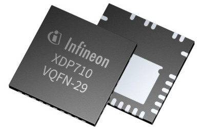 Wspierający hot-swap cyfrowy kontroler XDP710 firmy Infineon Technologies