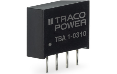 Przetwornice TRACO serii TBA o mocy 1 W z oferty firmy AMTEK