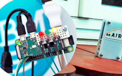 Laserowy, bezprzewodowy sensor smogu dla Raspberry Pi