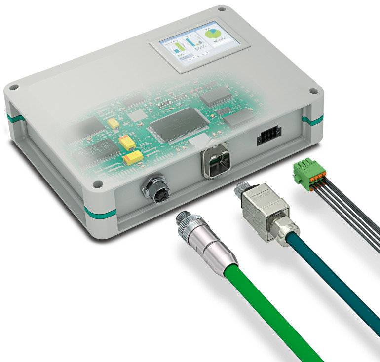 Rysunek 2. Uniwersalna obudowa USC wraz z różnymi interfejsami dla sygnałów, danych oraz zasilania