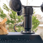 Inteligentna stacja pogodowa z pomiarem jakości powietrza