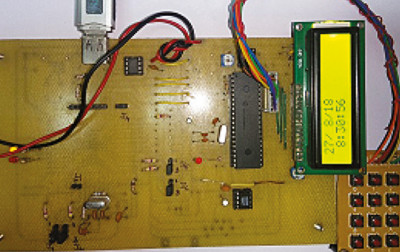 Rejestrator danych pomiarowych z pamięcią USB