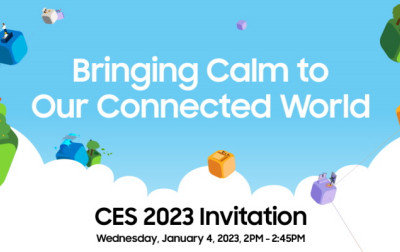 Konferencja prasowa Samsung podczas wydarzenia CES 2023