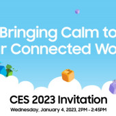 Konferencja prasowa Samsung podczas wydarzenia CES 2023