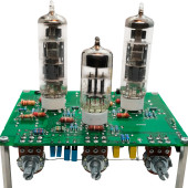 Wzmacniacz lampowy z regulacją barwy dźwięku