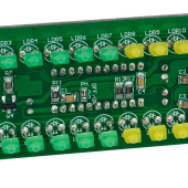 Stereofoniczny wskaźnik poziomu wysterowania z funkcją Peak-Hold