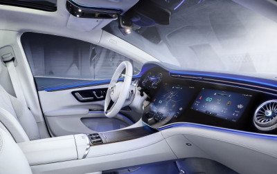 IVI: unikalny system inforozrywki LG Electronics w luksusowej limuzynie elektrycznej EQS firmy Mercedes-Benz