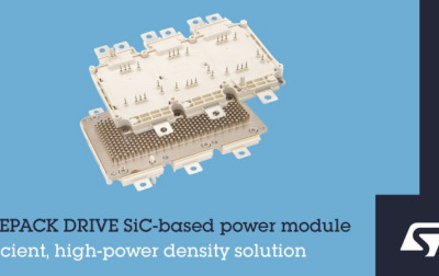 Rodzina ADP najnowszych modułów zasilania firmy STMicroelectronics dla pojazdów elektrycznych