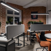 Nowe biuro My Lead z oświetleniem firmy Lena Lighting