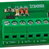 Przełącznik źródeł zasilania 12 V/3 A z diodą idealną