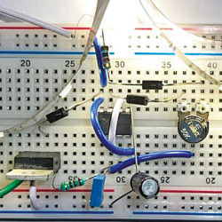 Sterowanie natężenia światła diod LED przy pomocy techniki PWM