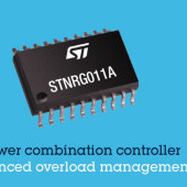 Wielofunkcyjny układ scalony STNRG011A firmy STMicroelectronics dedykowany układom zasilania