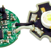 Regulowany, akumulatorowy zasilacz LED o mocy 3 W