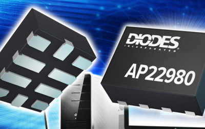 Nowy, jednokanałowy przełącznik zasilania AP22980 od Diodes Incorporated