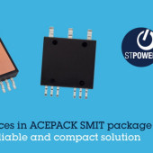 Oryginalna obudowa ACEPACK SMIT firmy STMicroelectronics dla scalonych mostków mocy