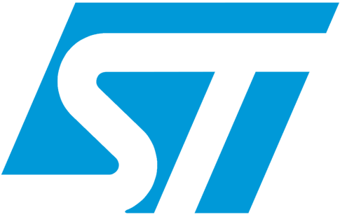 Logo firmy STMicroelectronics