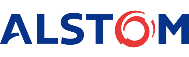 Logo firmy Alstom