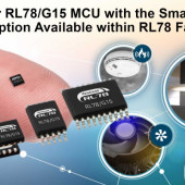 Funkcjonalny mikrokontroler RL78/G15 od Renesas Electronics