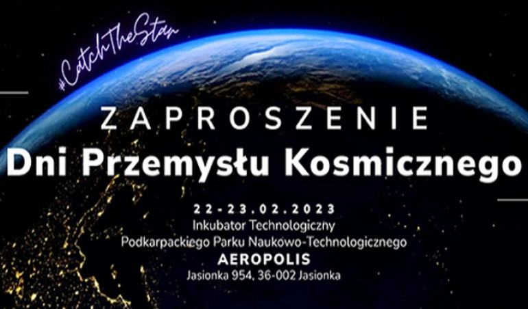 Zaproszenie do udziału w Dniach Przemysłu Kosmicznego w Rzeszowie