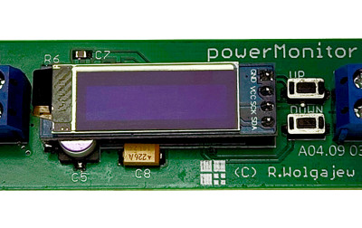 powerMonitor – miniaturowy miernik parametrów elektrycznych