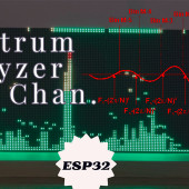 Wielokanałowy analizator FFT widma