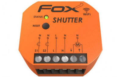 Obsługujący standard Wi-Fi dopuszkowy sterownik rolet SHUTTER firmy F&F Filipowski