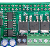 Sterownik taśm LED RGBCCT 12 V dla RPi Zero