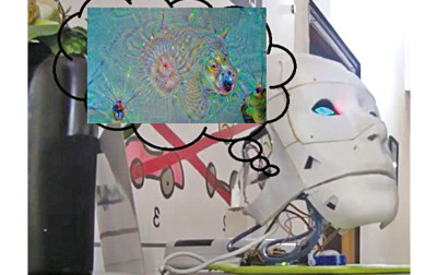 Inteligentny robot, który rozpoznaje i wita gości, a także potrafi marzyć