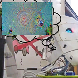 Inteligentny robot, który rozpoznaje i wita gości, a także potrafi marzyć