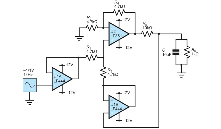 Pomiar impedancji i źródła prądu w układzie Howlanda