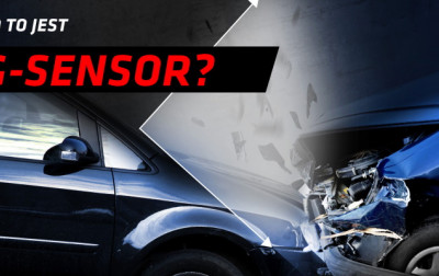 G-sensor w kamerach samochodowych Xblitz