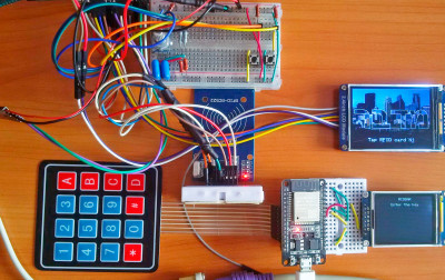 Szyfrowany magazyn haseł Midbar na bazie ESP32
