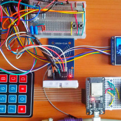 Szyfrowany magazyn haseł Midbar na bazie ESP32