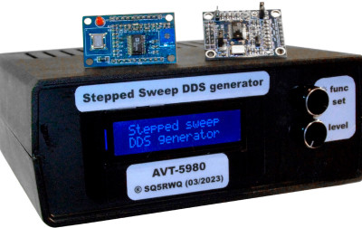 Generator-wobulator DDS na zakres częstotliwości od 1 Hz do 40 MHz (2)