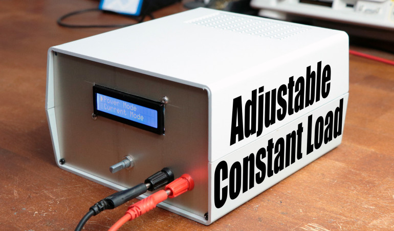 Regulowane obciążenie warsztatowe na bazie Arduino Nano