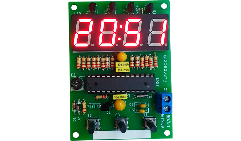 Energooszczędny zegar LED