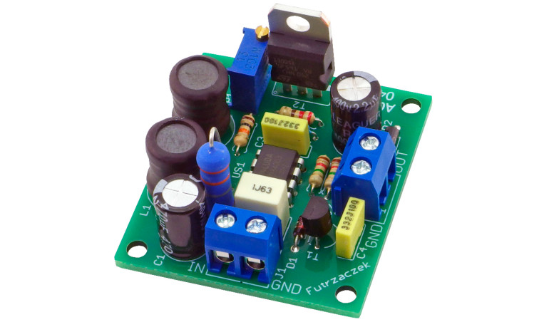 Przetwornica do zasilania lamp NIXIE