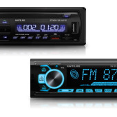 Radioodtwarzacze samochodowe RD3 i RD5 produkcji NAVITEL z łącznością Bluetooth, zestawem głośnomówiącym i pilotem