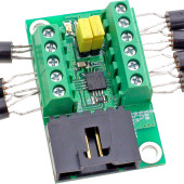 8-kanałowy termometr z I²C