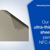 Nowość firmy TDK: dedykowany urządzeniom NFC magnetyczny arkusz ekranujący IFQ06 z serii Flexield