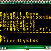 Graficzny wyświetlacz OLED 2,3 cala z interfejsem I²C