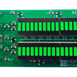 VUM - mikroprocesorowy wskaźnik wysterowania sygnału audio