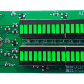 VUM - mikroprocesorowy wskaźnik wysterowania sygnału audio