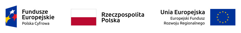 Projekt, współfinansowany ze środków Europejskiego Funduszu Rozwoju Regionalnego, jest realizowany w ramach Programu Operacyjnego Polska Cyfrowa (działanie 2.3 – Cyfrowa dostępność i użyteczność informacji sektora publicznego, poddziałanie 2.3.1 – Cyfrowe udostępnienie informacji sektora publicznego ze źródeł administracyjnych i zasobów nauki).