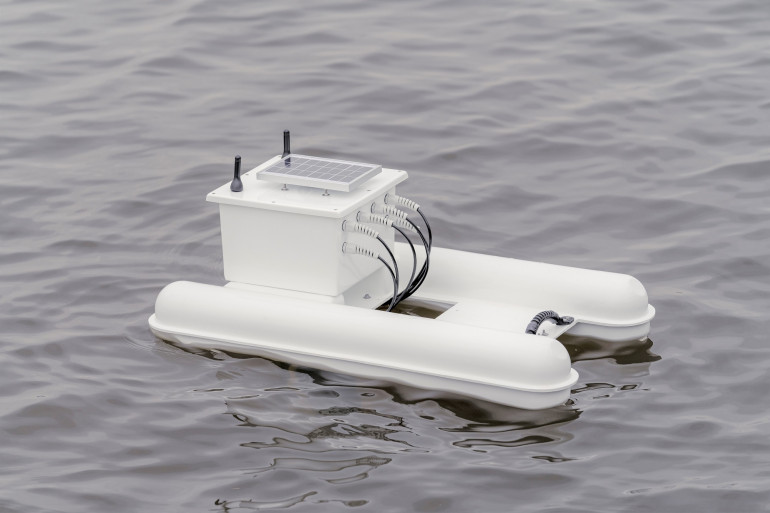 Zwodowana na Odrze boja analityczna