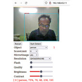 Wykrywanie obiektów z użyciem kamery ESP32