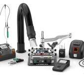 Stacja rozlutowująca z odsysaczem JBC CS-2F z oferty TME