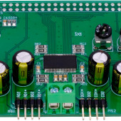 Sterownik dwóch silników krokowych do Raspberry Pi